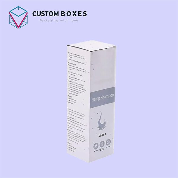 Hemp Shampoo Packaging Boxes